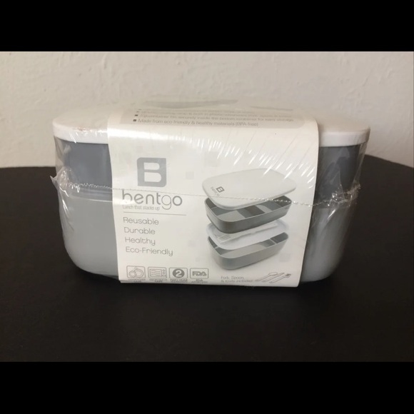 Bentgo Lunch All-in-One Box Stackable Reusable Durable Healthy Eco-Friendly - Picture 3 of 12